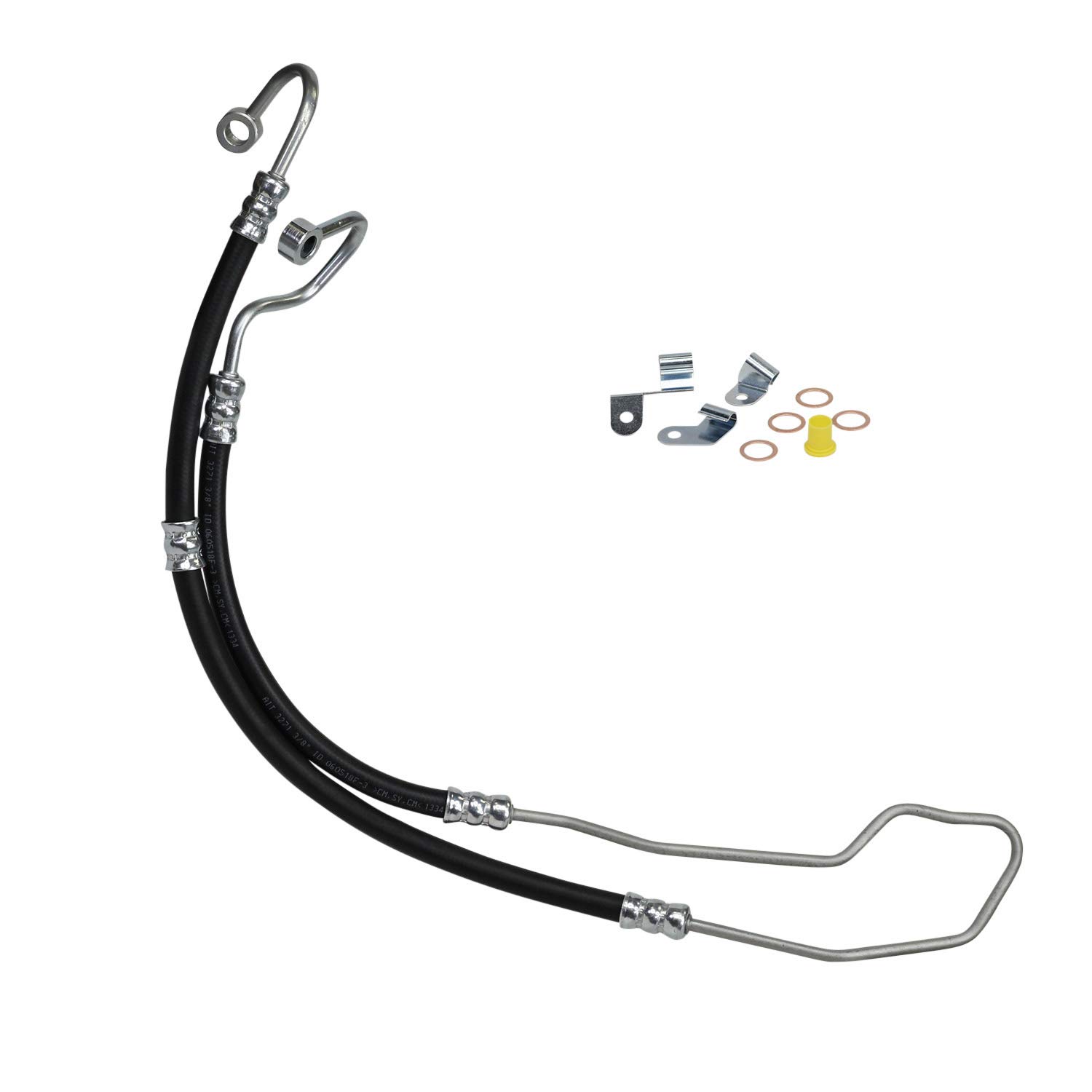 Plews & Edelmann 92844 Power Steering Pressure Line Hose Assembly - Replacement for Smooth Steering Performance | Perfect for Car Repair & Maintenance
