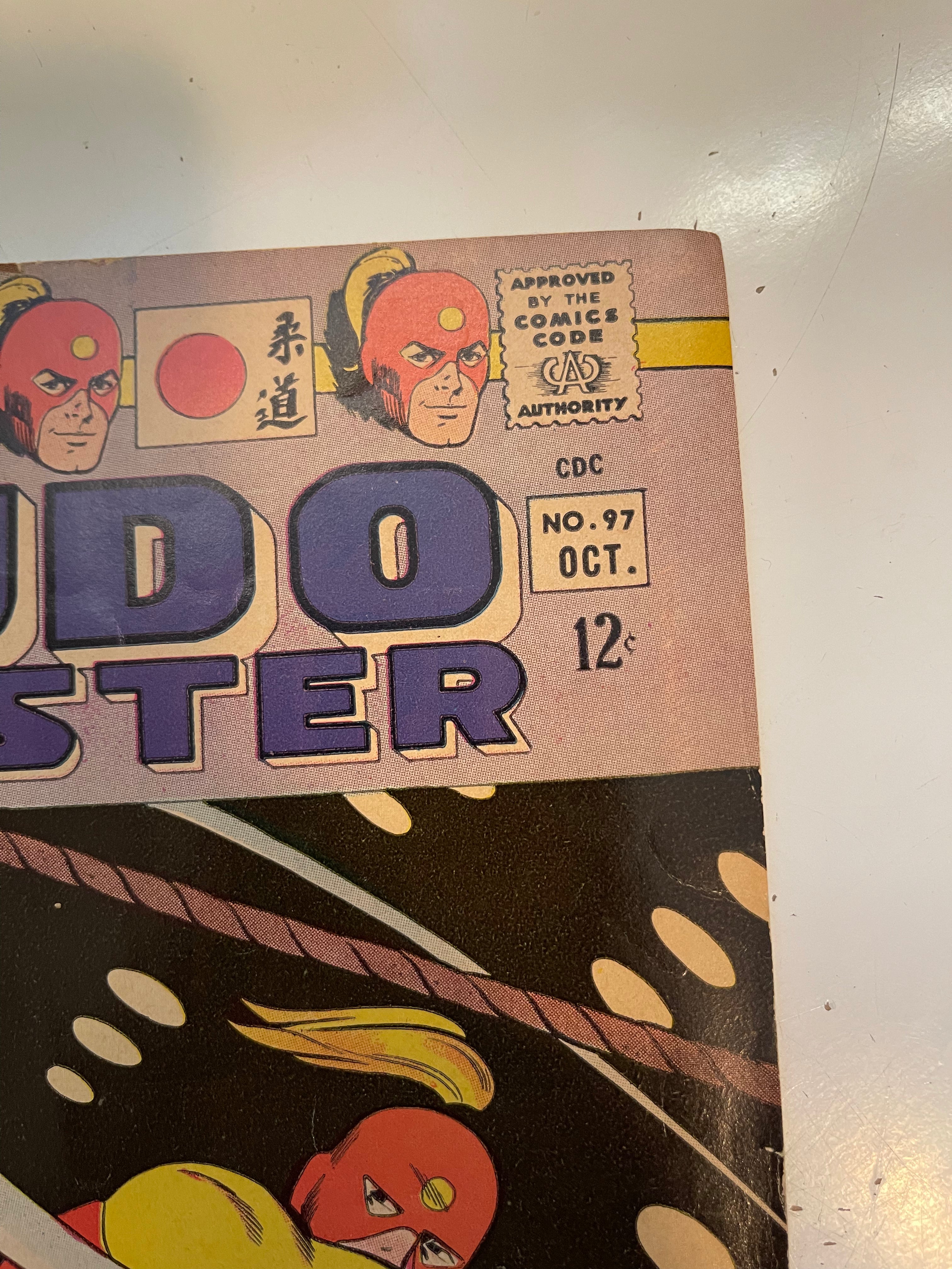 Judo Masters #96 Vintage 1967 Comic Book - VF Condition | Collectible Martial Arts Memorabilia for Fans & Enthusiasts