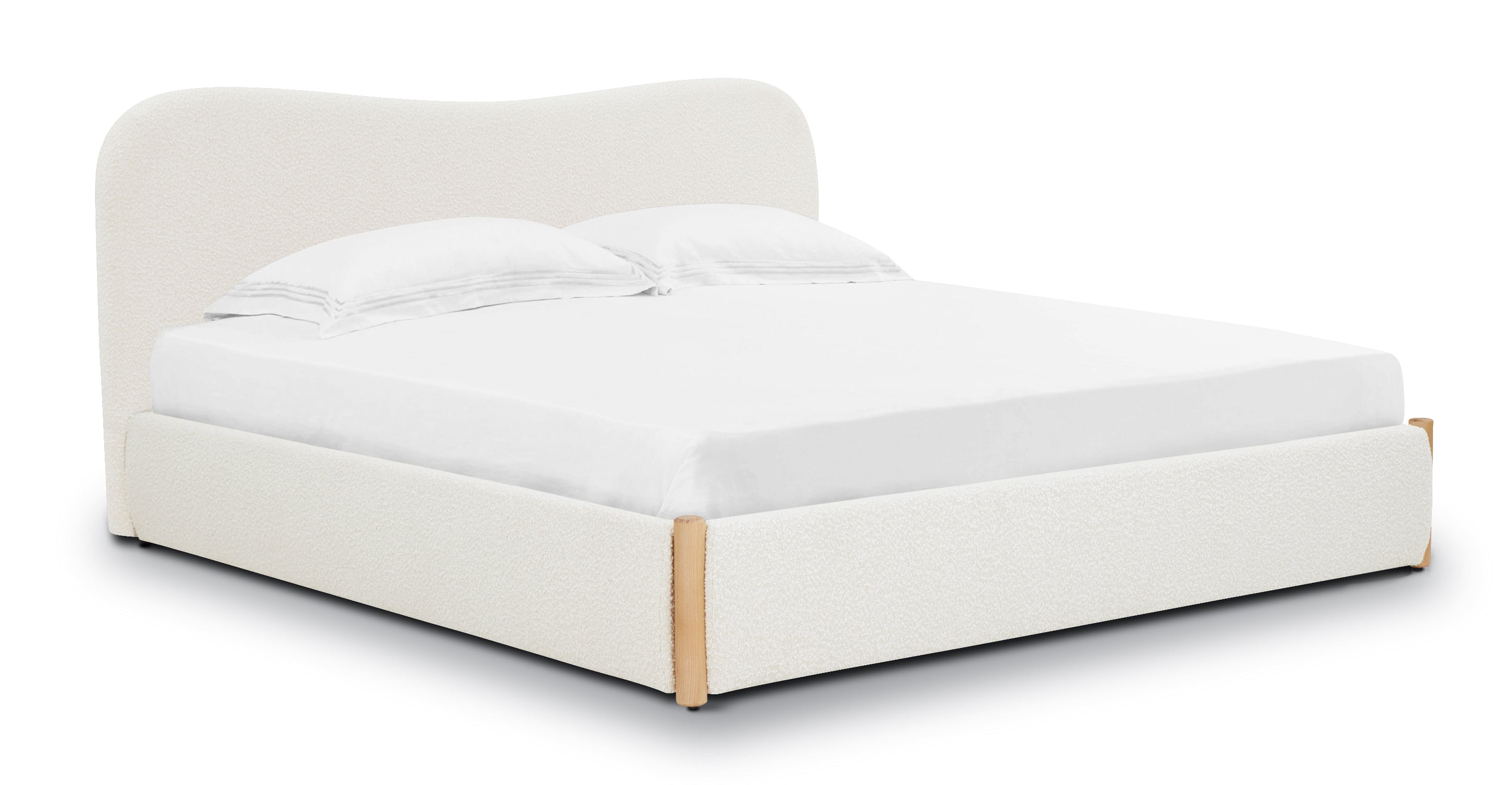Hayde Bed - Queen Size Platform Bed Frame with Headboard, Modern Wooden Bed Frame for Bedroom, Sturdy & Easy Assembly - Perfect for Master Bedroom, Guest Room, or Dorm