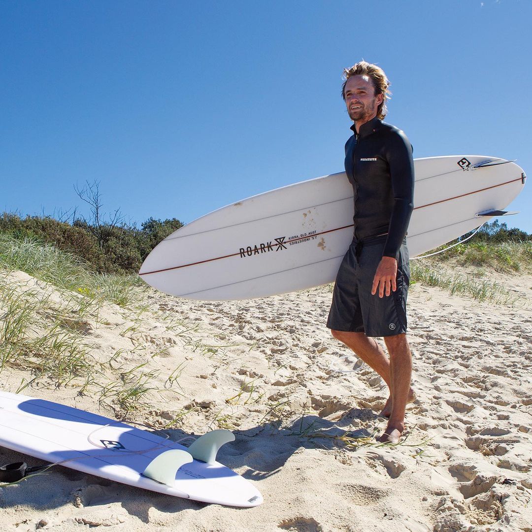 JS Industries Big Baron PE 7'0 Surfboard with FCS2 Fin System - Perfect for Storm Surfing and Big Wave Riding