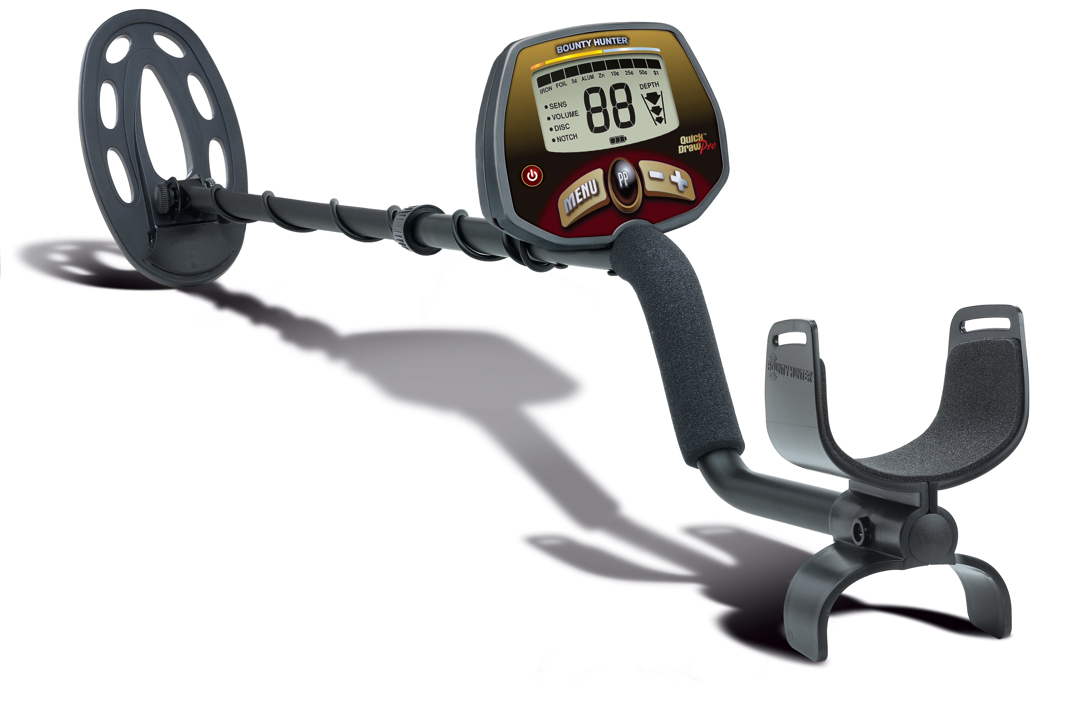 Bounty Hunter Quick Draw Pro Metal Detector with 10