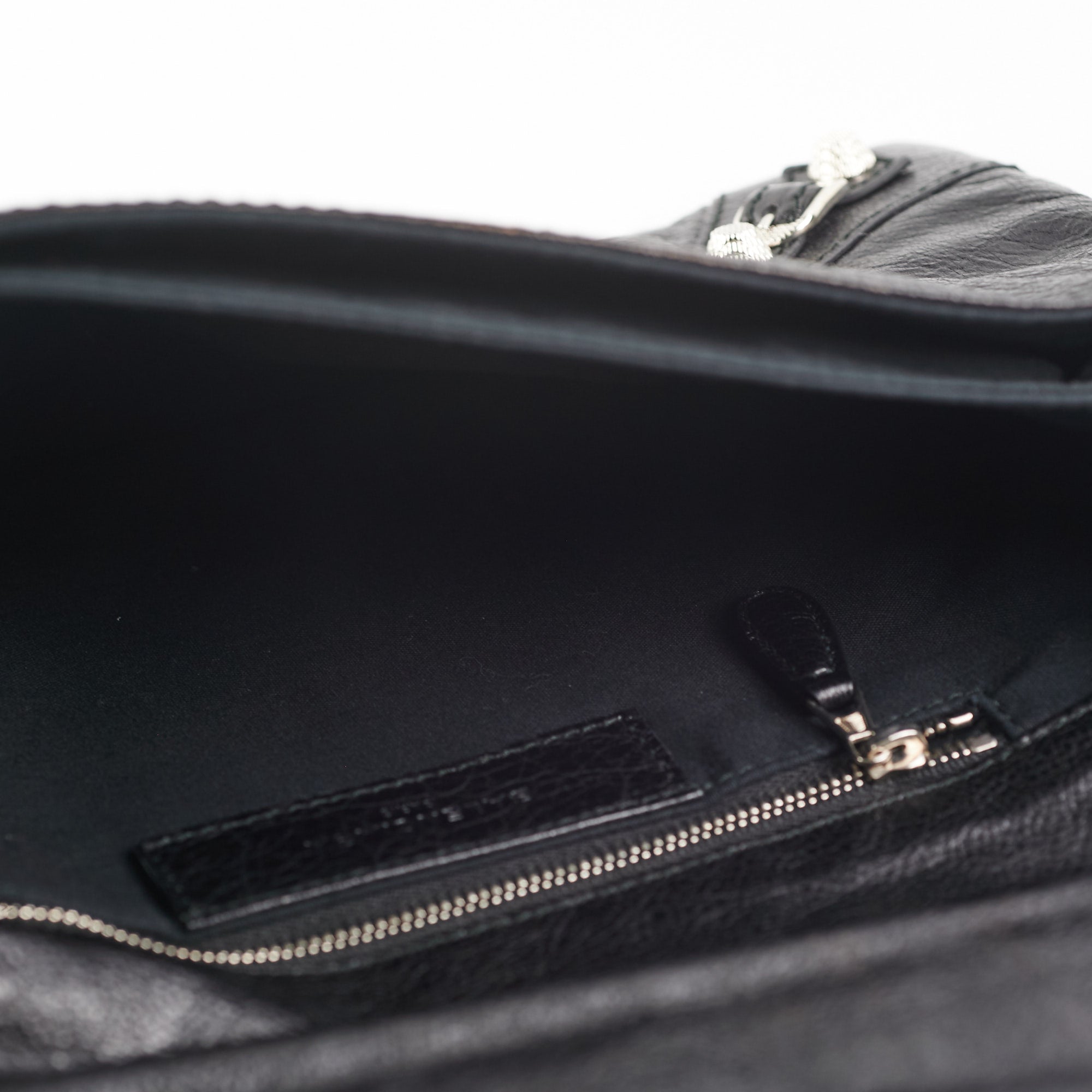 Balenciaga City Clutch Bag - Black Iridescent Leather Crossbody Purse for Women | Perfect for Evening Parties, Date Nights & Special Occasions