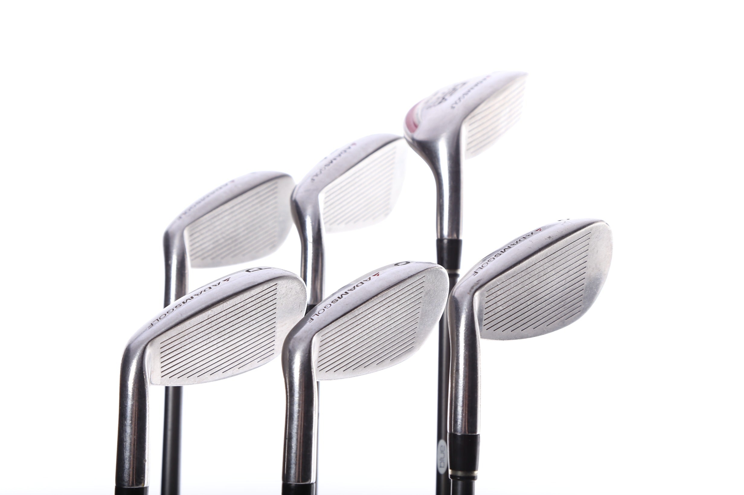 Used Adams Idea a2 OS Iron Set - Right Handed 4, 6 PW Regular Flex Golf Clubs for Men | Perfect for Beginners & High Handicappers | Driving Range & Course Play