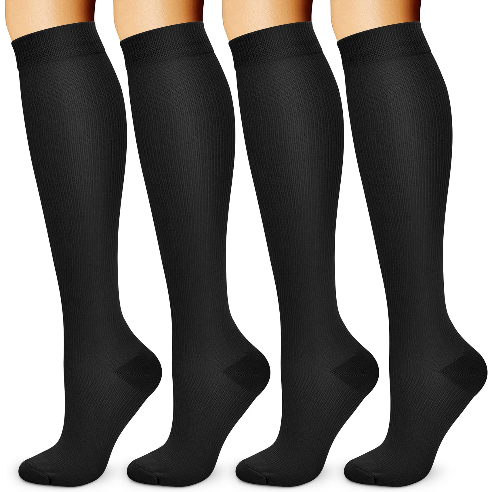 Acture 15-20 mmHg Compression Socks for Women & Men - Medical Grade Support for Running, Nursing, Varicose Veins & Travel - Improve Circulation & Reduce Swelling (Perfect for Athletes, Nurses & Frequent Flyers)