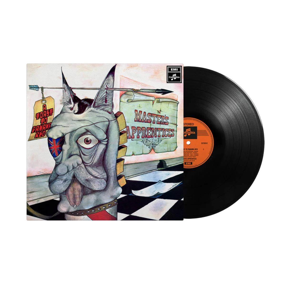 Masters Apprentices A Toast to Panama Red Vinyl LP Record | Classic Rock Music Collector's Edition | Perfect for Vinyl Enthusiasts & Home Decor