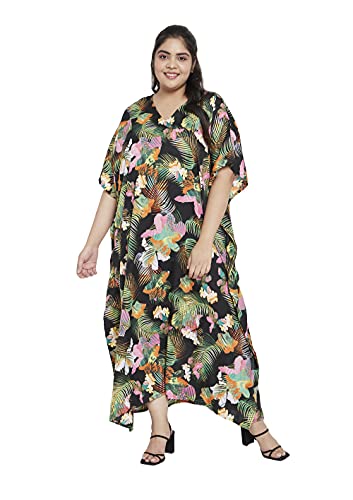 Multicolor Floral Kaftan