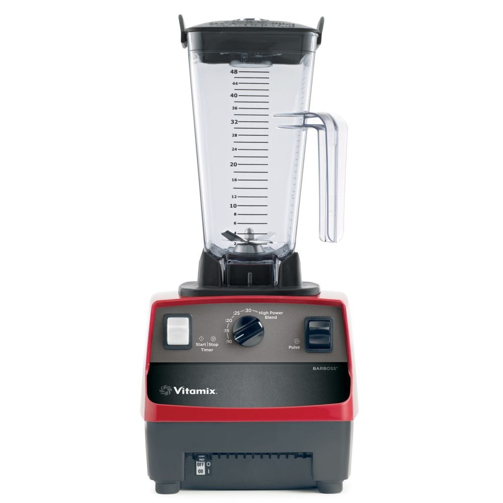 VitaMix 48 Oz BarBoss Blender with Ice Crushing Blade - Professional Smoothie Maker for Shakes, Cocktails & Frozen Drinks at Home or Bar