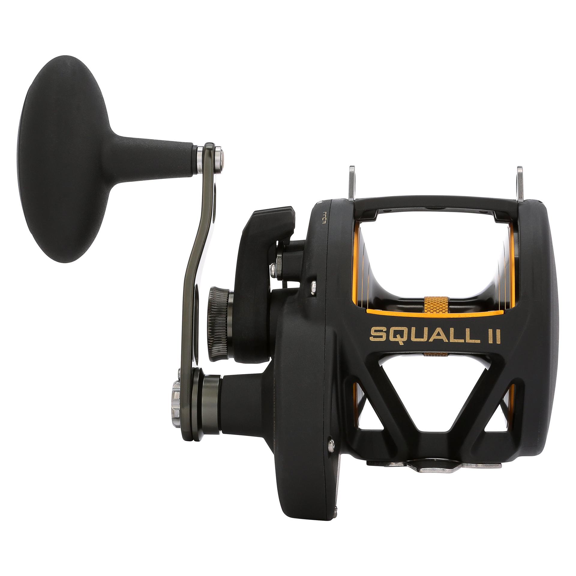 Squall® II Lever Drag Conventional Reel - High Performance Saltwater Fishing Reel for Offshore & Deep Sea Fishing | Durable & Smooth Drag System | Perfect for Trolling, Bottom Fishing & Big Game Fishing