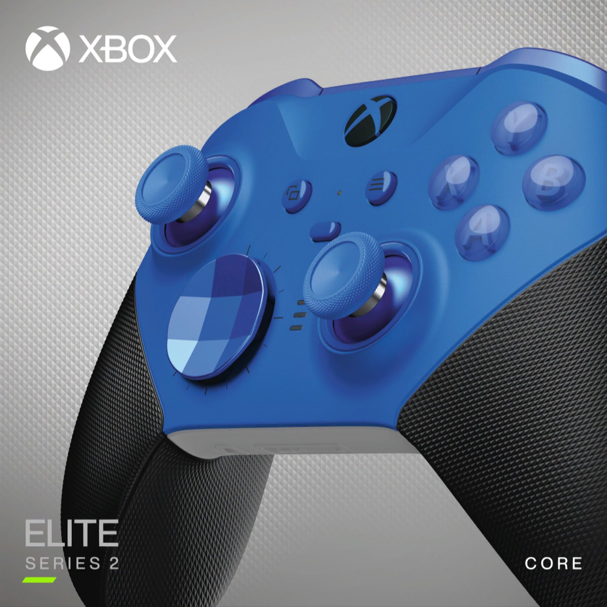 Microsoft Elite Series 2 Core Wireless Controller for Xbox Series X|S - Blue (Certified Refurbished) - Premium Gaming Experience for Competitive Play & Streaming