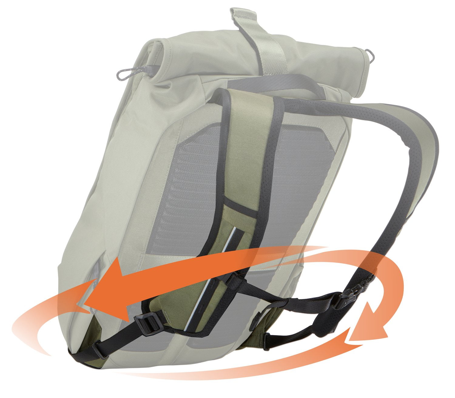 Thule Paramount Commuter Backpack 18L - Waterproof Laptop Backpack for Work & Travel - Durable Daypack with USB Charging Port - Perfect for Commuting, Business Trips & Outdoor Adventures (Olivine Green)