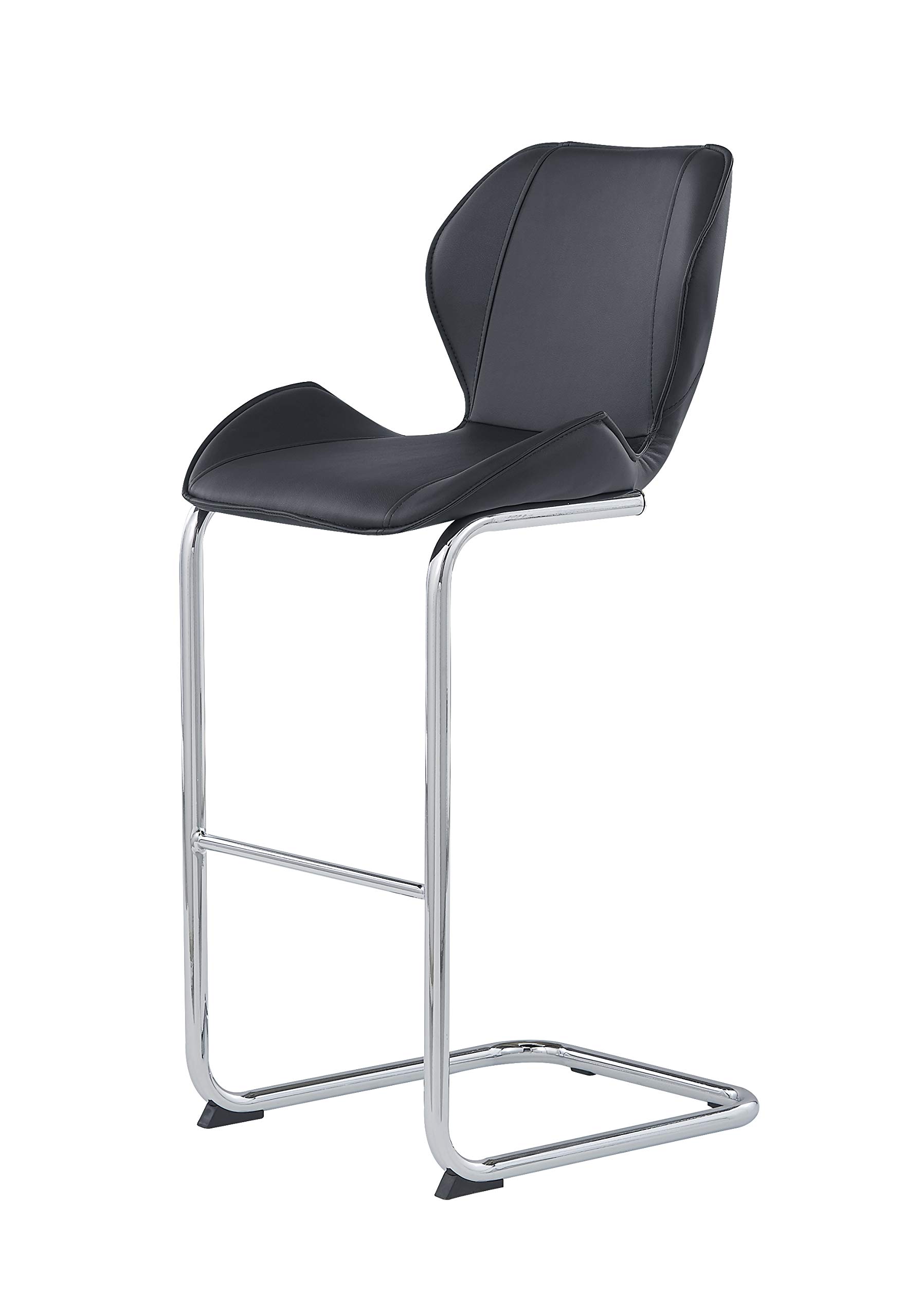 Modern Black Accent Chair for Women - Stylish Home Office & Living Room Furniture - Global Furniture USA - Perfect for Reading, Relaxing & Decorating