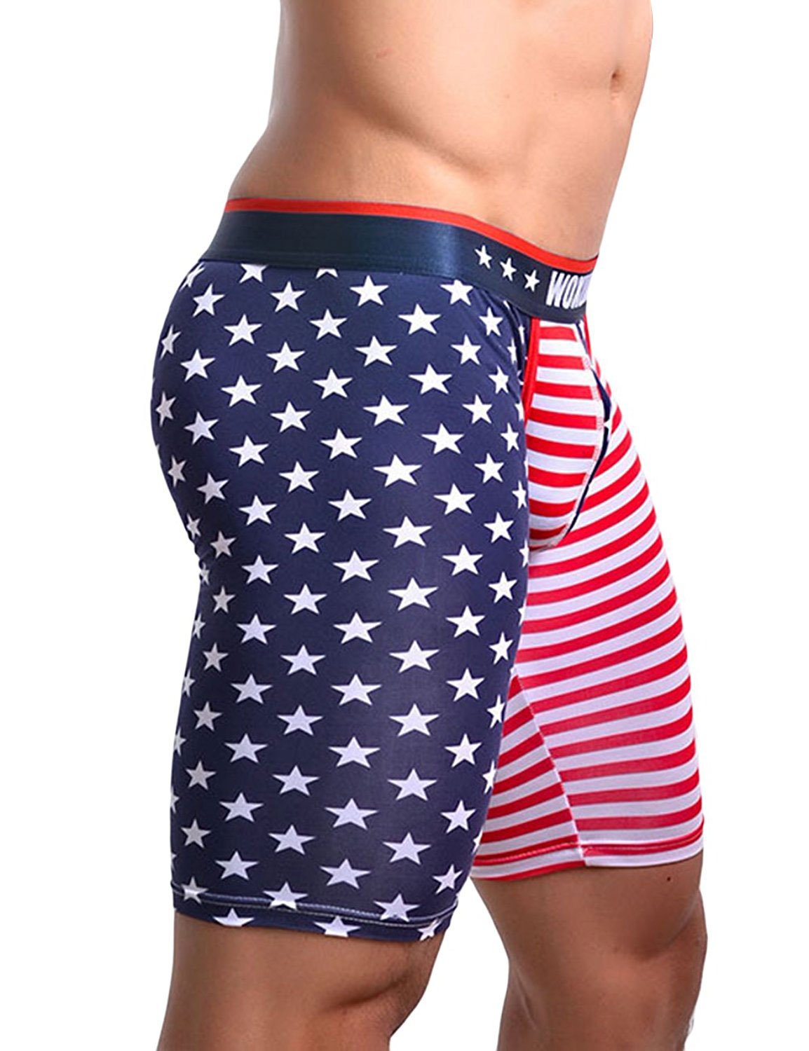 **American Flag Running Shorts for Men - Breathable Gym Workout Shorts with Moisture-Wicking Fabric - Perfect for Summer Jogging, Training & Outdoor Activities**