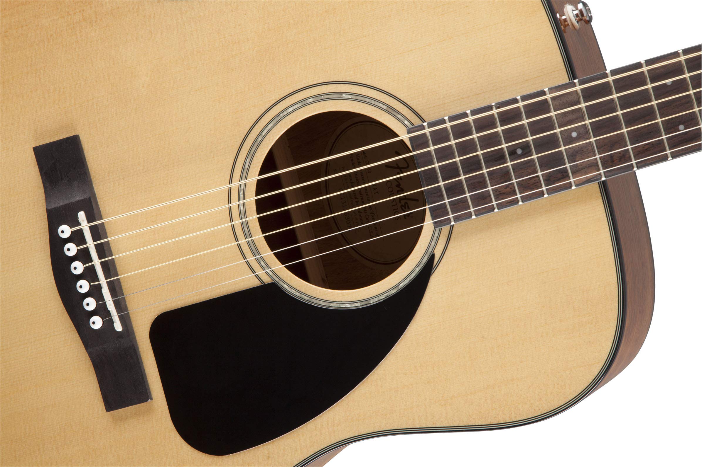 Fender CD-60 Dreadnought Acoustic Guitar Natural Bundle - Includes Gig Bag, Tuner, Strap, Strings, Picks & Instructional Book/DVD | Perfect for Beginners, Campfire Jams & Home Practice