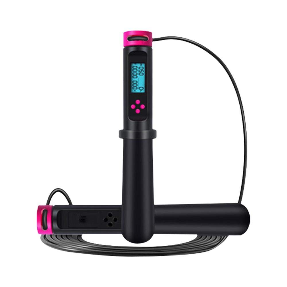 JWDYA Adjustable Fast Speed Jump Rope with Digital Counter - Sports Fitness Skipping Rope for Workout, Boxing, Cardio & Home Exercise Equipment