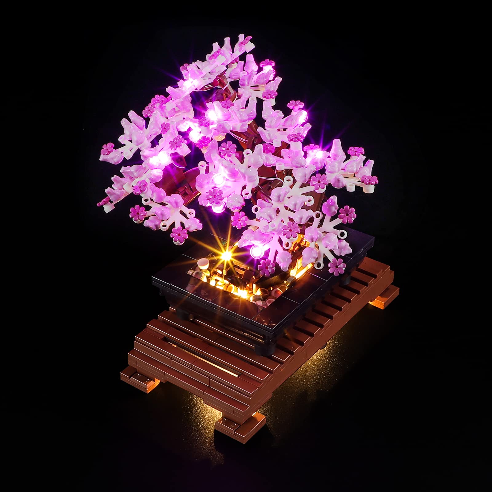 LIGHTAILING LED Light Kit for LEGO Creator Expert Bonsai Tree 10281 - DIY Building Blocks Lighting Set for Home Decoration & Night Light Display (Not Included in Original Model)