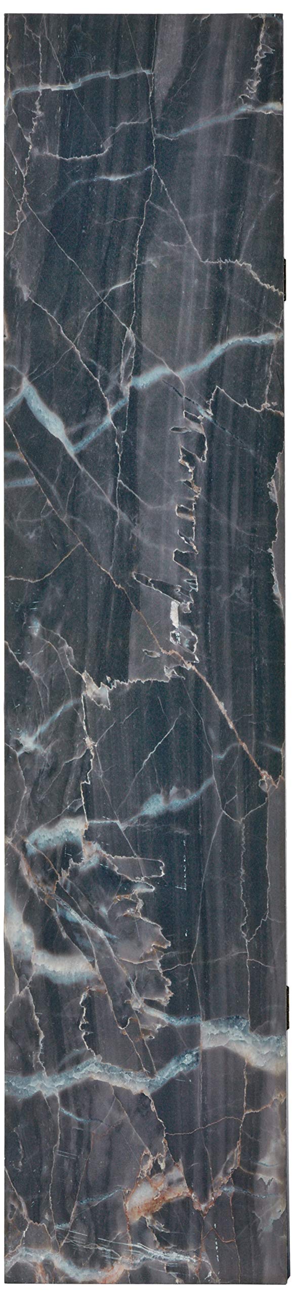 Stylish Black Marble Room Divider Screen - Elegant Home & Office Partition for Privacy, Space Division - Perfect for Living Rooms, Bedrooms, and Workspaces