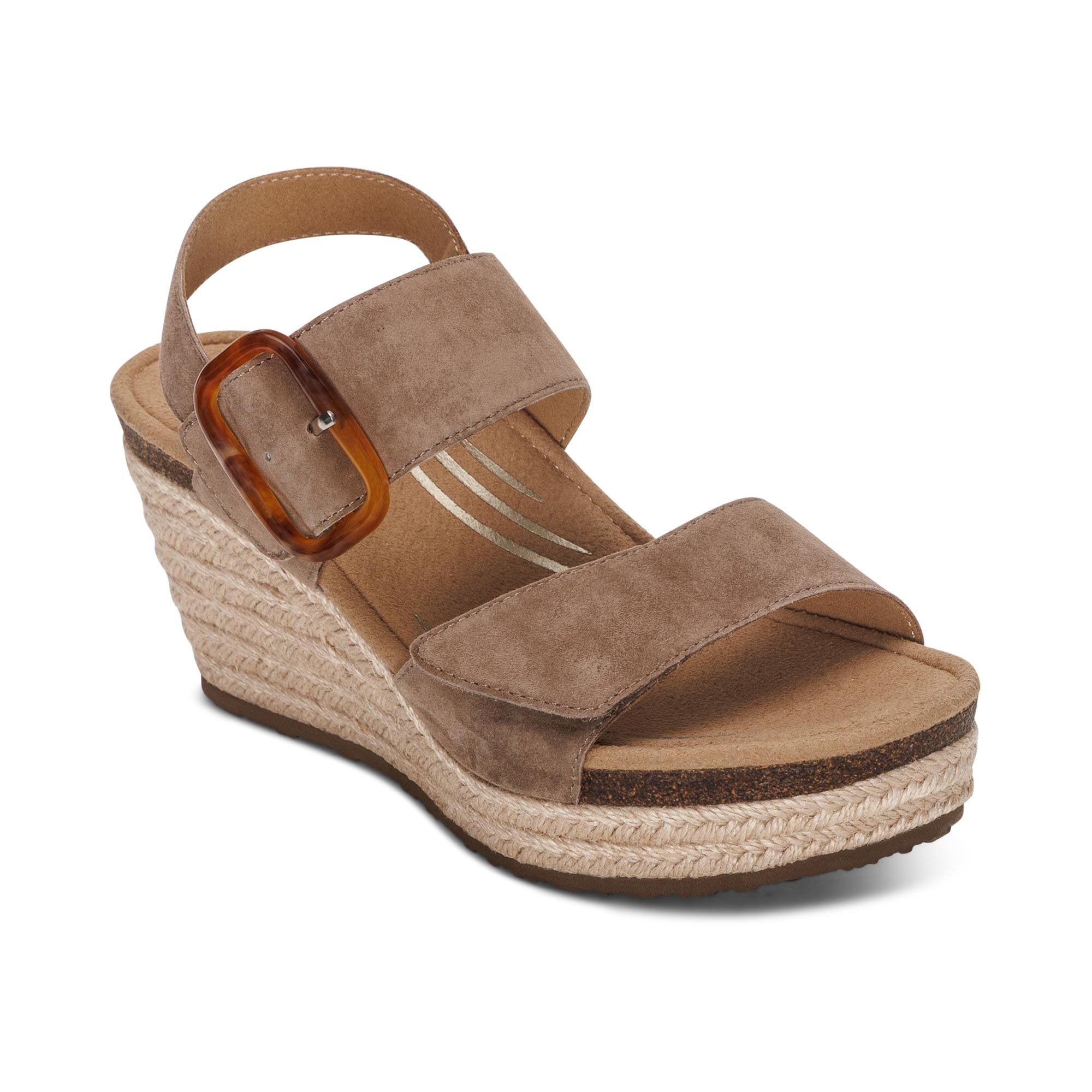 AETREX ASHLEY Arch Support Wedge for Women - Comfortable Foot Pain Relief & Plantar Fasciitis Treatment - Perfect for Walking, Running & Everyday Wear