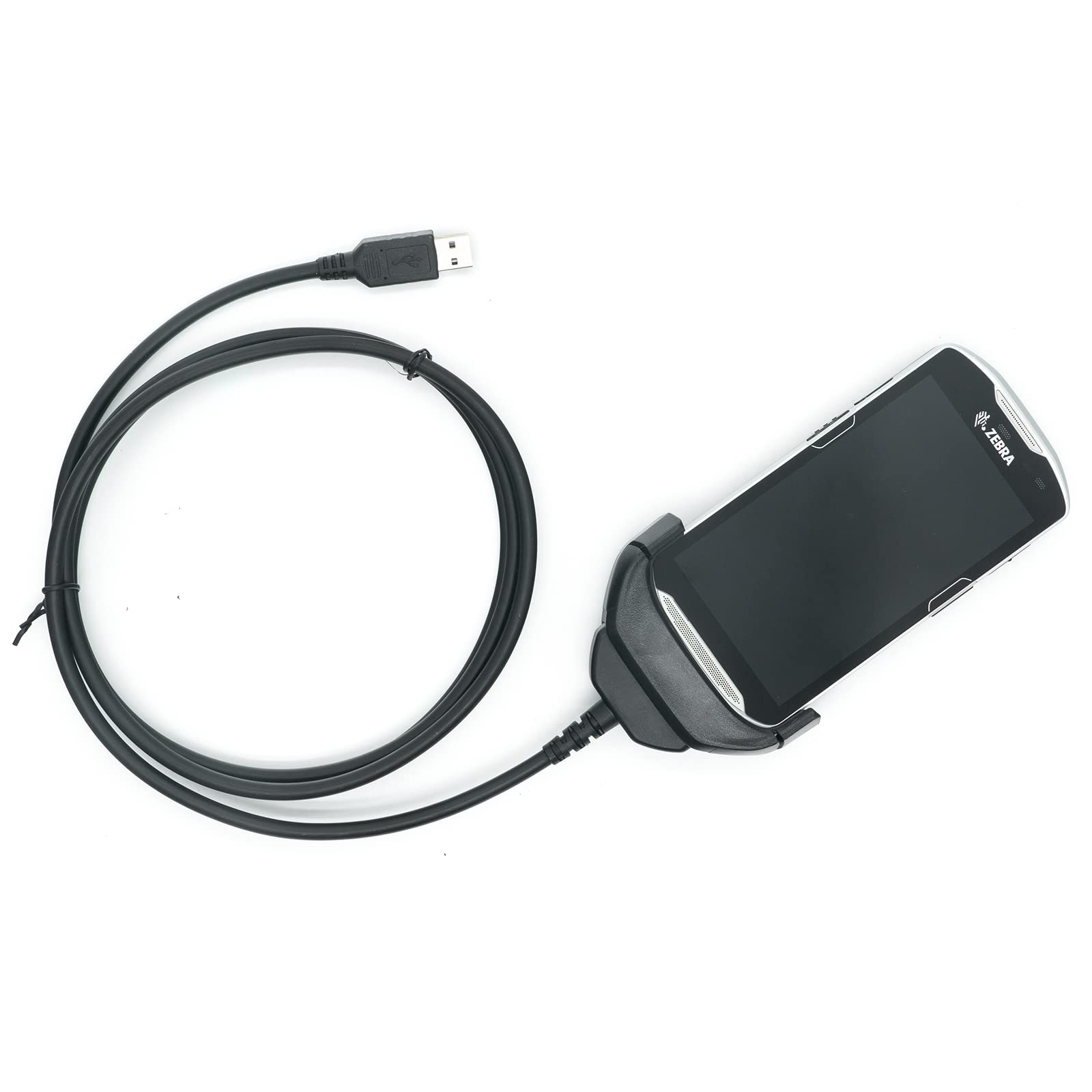 Zebra TC51 TC52 TC56 TC57 Scanner Charger Cable - 5V2A Fast Charging with 6ft USB Cable | Compatible with TC510K & More | Perfect for Warehouse Workers, Postal Carriers, Retail Staff & Baggage Handlers | Durable Charging Solution for Mobile Computers in Logistics, Delivery & Inventory Management