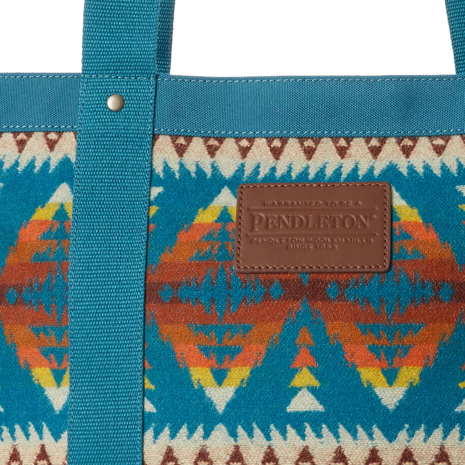 PENDLETON Zip Tote Bag - Waterproof & Durable Travel Tote with Secure Zipper Closure - Perfect for Work, Gym, Beach & Weekend Getaways