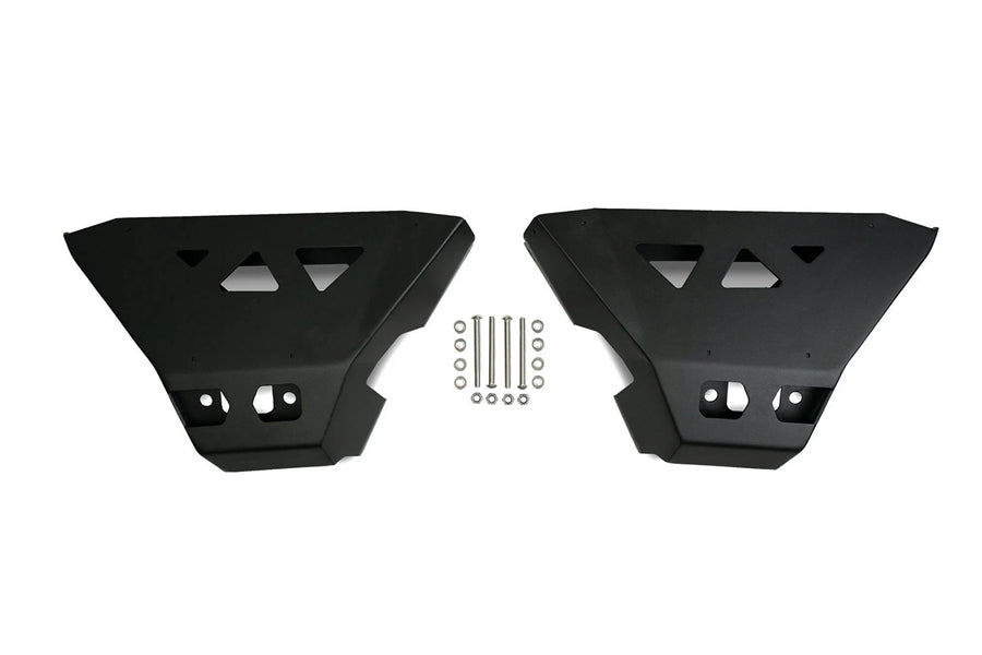 2021+ Ford Bronco DV8 Front Lower Control Arm Skid Plates (Pair) - Heavy Duty Off-Road Protection for Rock Crawling & Trail Adventures