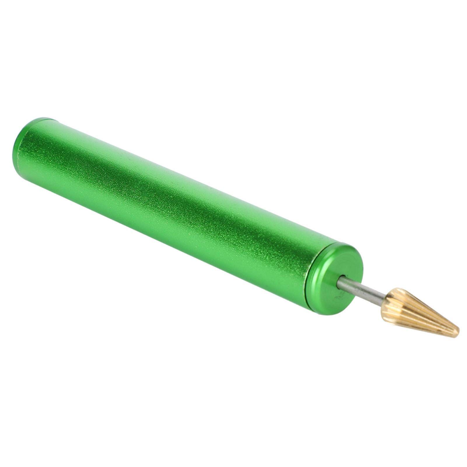Jeanoko Leather Craft Edge Dye Pen - Roller Oil Applicator for DIY Leather Edge Treatment & Oil Painting | Green | Perfect for Leatherworking, Bookbinding & Art Projects
