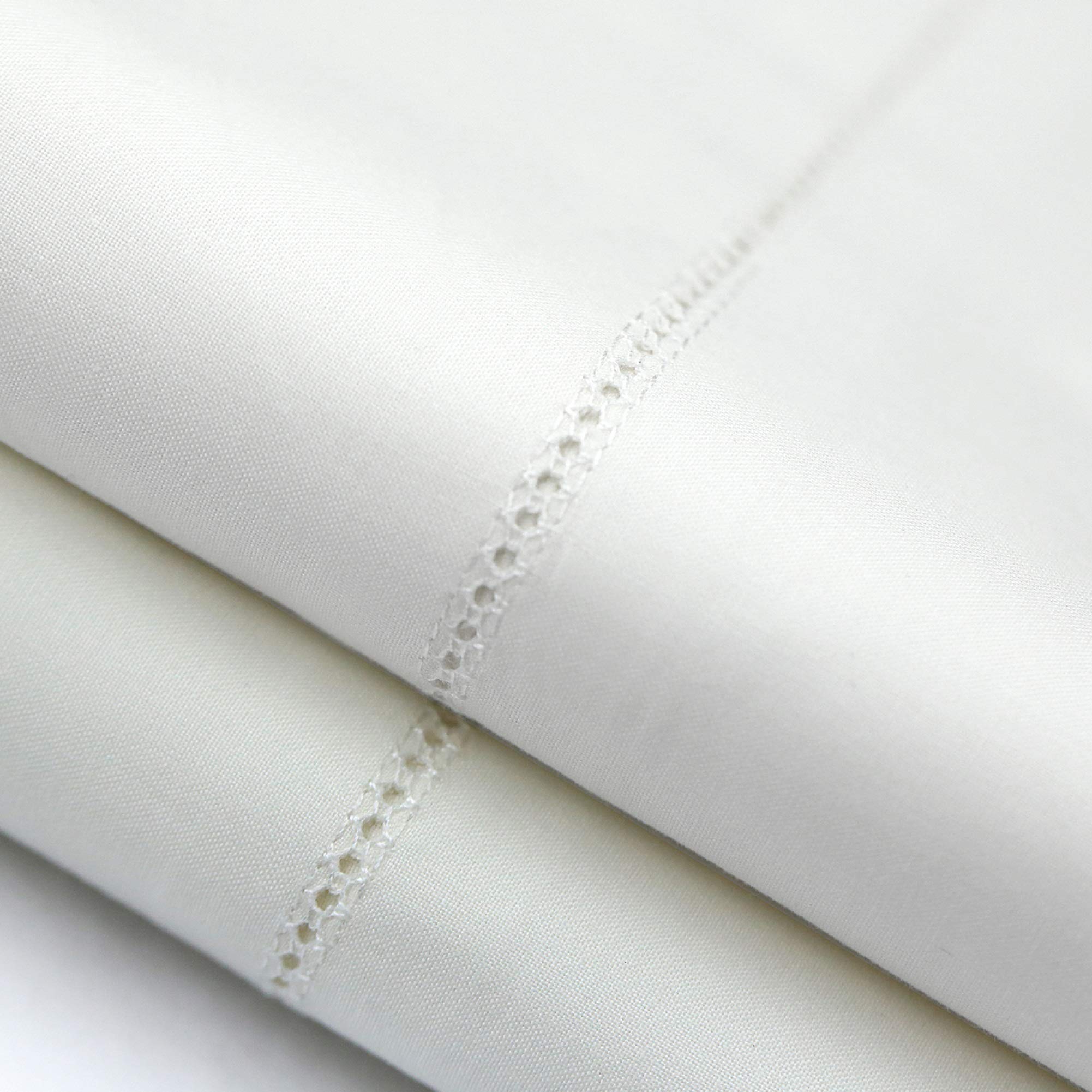 Malouf MA04TTIVIS Twin Ivory Waterproof Mattress Protector - Hypoallergenic, Breathable, Fitted Sheet Style for Bed Bug & Allergy Protection - Perfect for Kids, Guest Rooms & Dorm Use