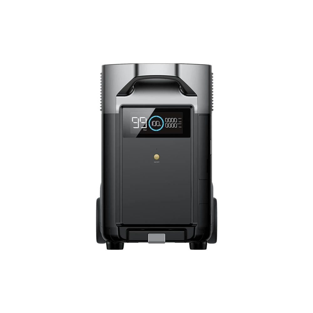 EcoFlow DELTA Pro Smart Extra Battery - 3000Wh Portable Power Station for Home Backup, Camping & Outdoor Adventures - Compatible with Solar Panels