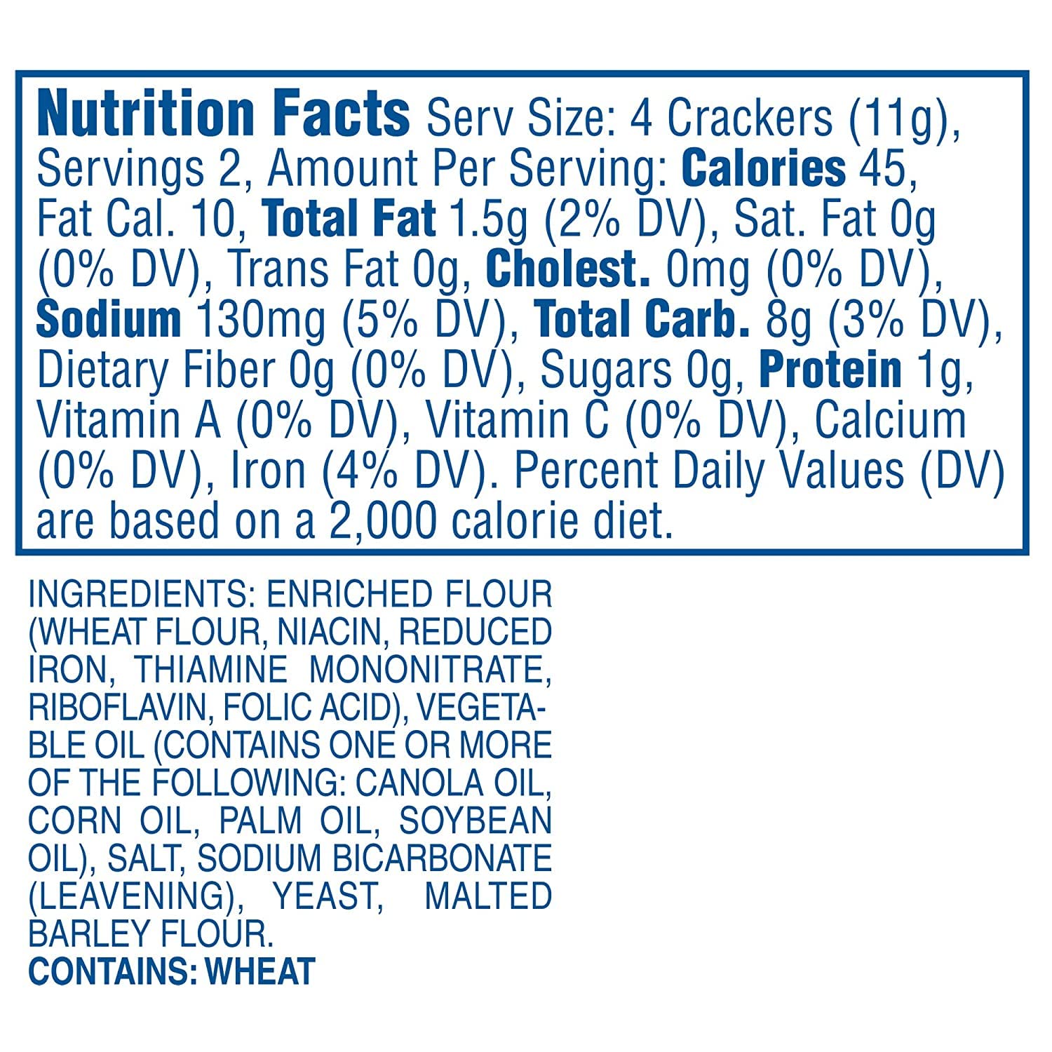 Premium Kosher Saltine Crackers - Made in USA - 2 Crackers per Pack (50 Packs) - Perfect for Soups, Cheese Platters & Snacking