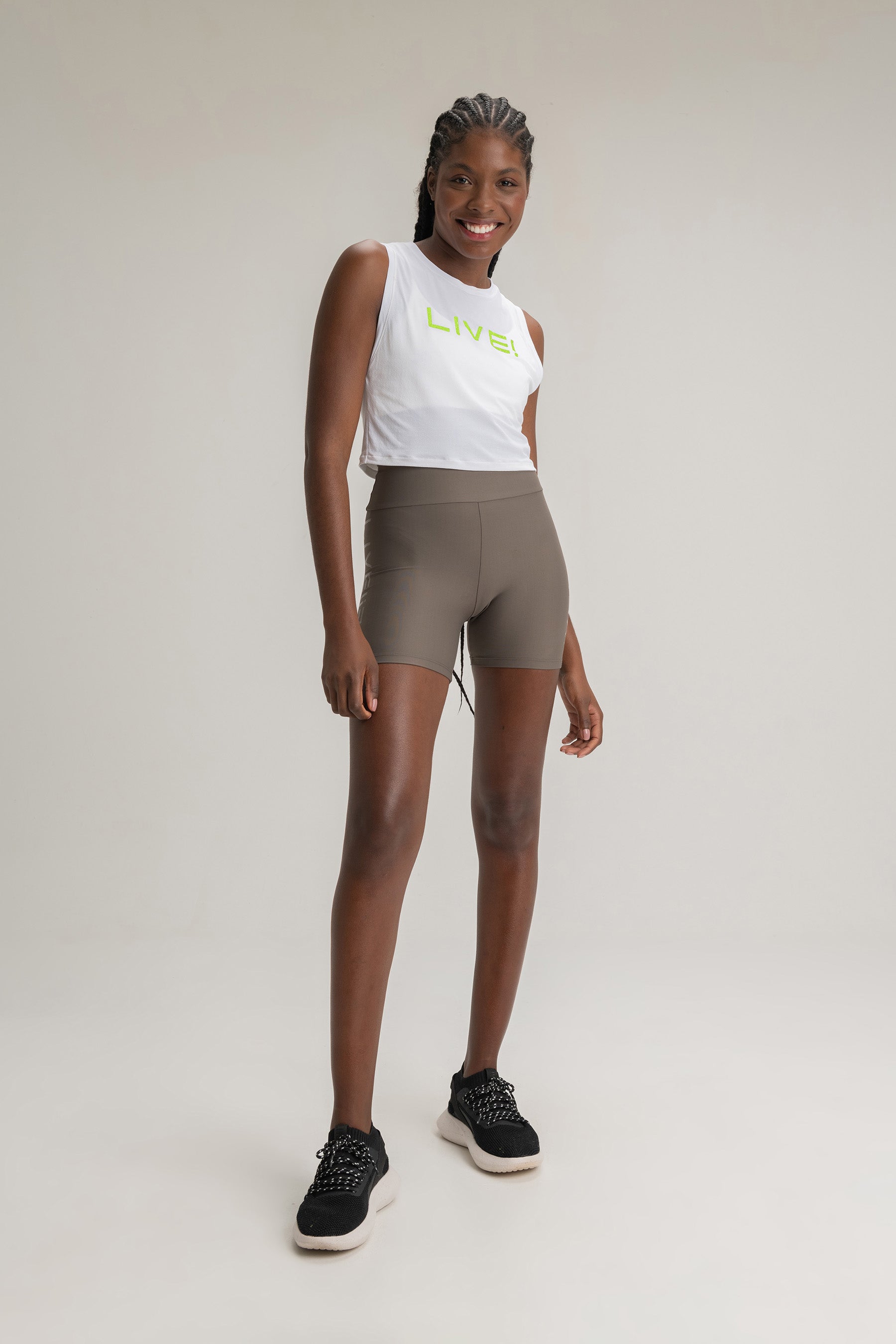 LIVE! Comfort Crop Tank Top for Women - Soft Breathable Summer Workout Top - Perfect for Yoga, Running & Gym