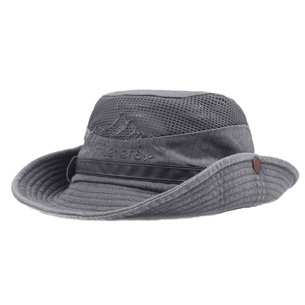 **Men's & Women's Breathable Mesh Bucket Hat - Lightweight Golf Visor, Fisherman & Outdoor Adventure Cap for Hiking, Climbing, Beach & Sun Protection**