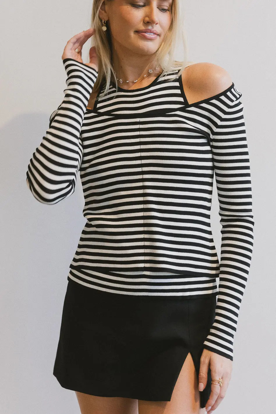 Marzella Women's Double Layer Blouse - Stylish & Comfortable Layered Tops for Casual Wear, Office & Date Night Outfits