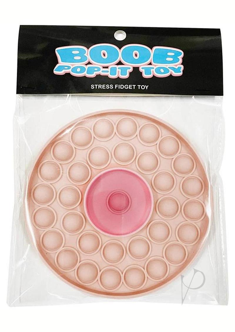 Pop It Fidget Toy for Stress Relief - Boob Shaped Sensory Bubble Popper for Kids & Adults - Perfect for Anxiety Relief, Focus, and Fun at Home, Office, or School