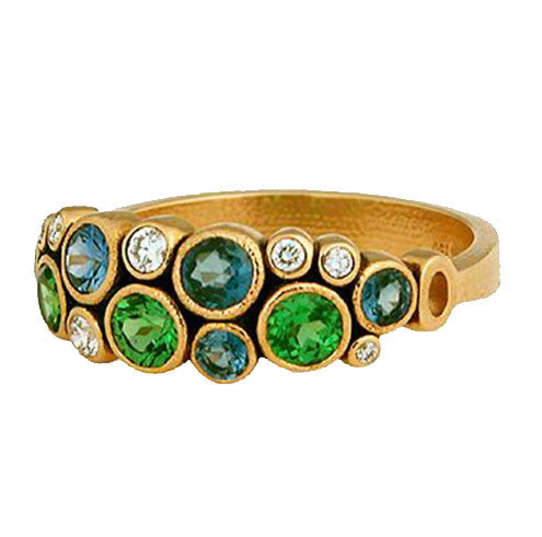 Alex Sepkus Orchard Ring R 113RT - 14K Gold Floral Vintage Ring for Women, Elegant Handmade Jewelry Gift for Anniversary, Valentine's Day & Special Occasions | Perfect for Weddings, Date Nights & Formal Events