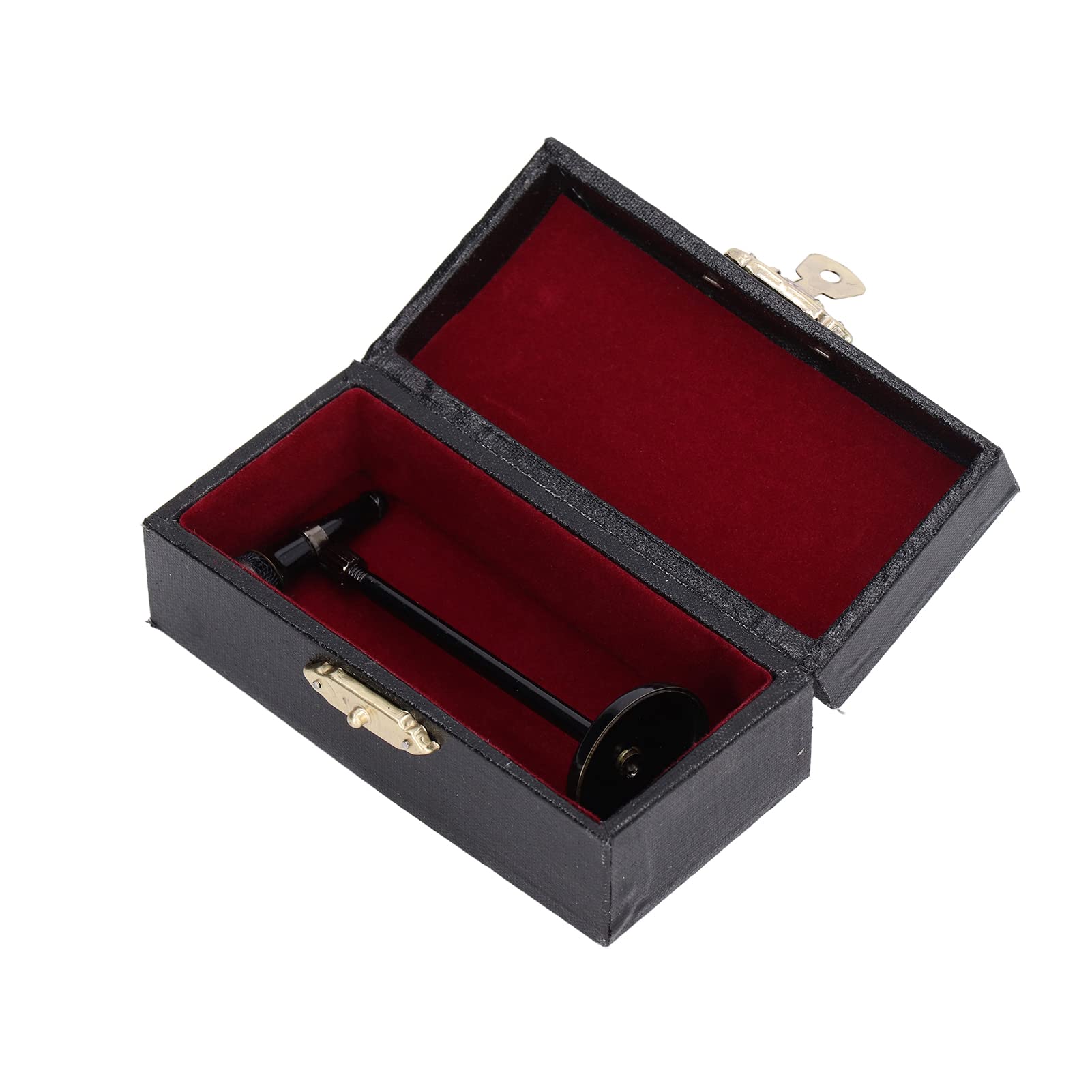Mini Microphone Replica - Small Decorative Microphone Model with Gift Box for Home Decor, Party Supplies & DJ-Themed Events