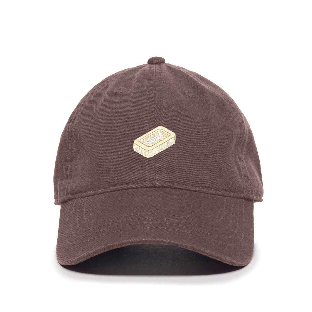 Baseball Cap with Hand Soap Embroidery - Adjustable Cotton Dad Hat for Men - Perfect for Baseball Games, Outdoor Activities & Casual Wear