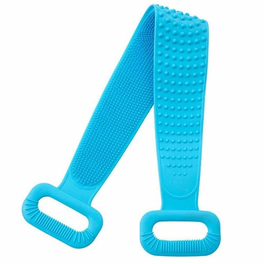 Double-Sided Silicone Body Scrubber - Deep Cleaning & Exfoliating for Shower & Spa