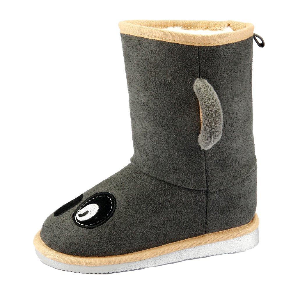 The Doll Maker Animal Boots - Cute & Comfortable Faux Fur Winter Boots for Women & Girls - Perfect for Snow, Cold Weather & Indoor Cozy Wear