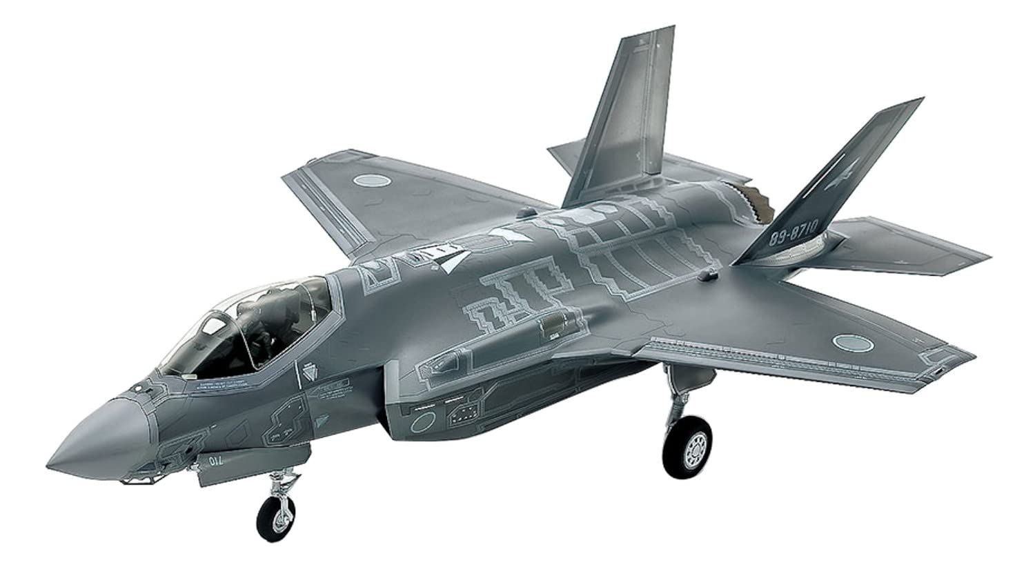 TAMIYA Lockheed Martin F-35A Lightning II 1/48 Scale Plastic Model Kit - Military Aircraft Model Building for Collectors & Hobbyists - Perfect for Display, Gifts & Aviation Enthusiasts