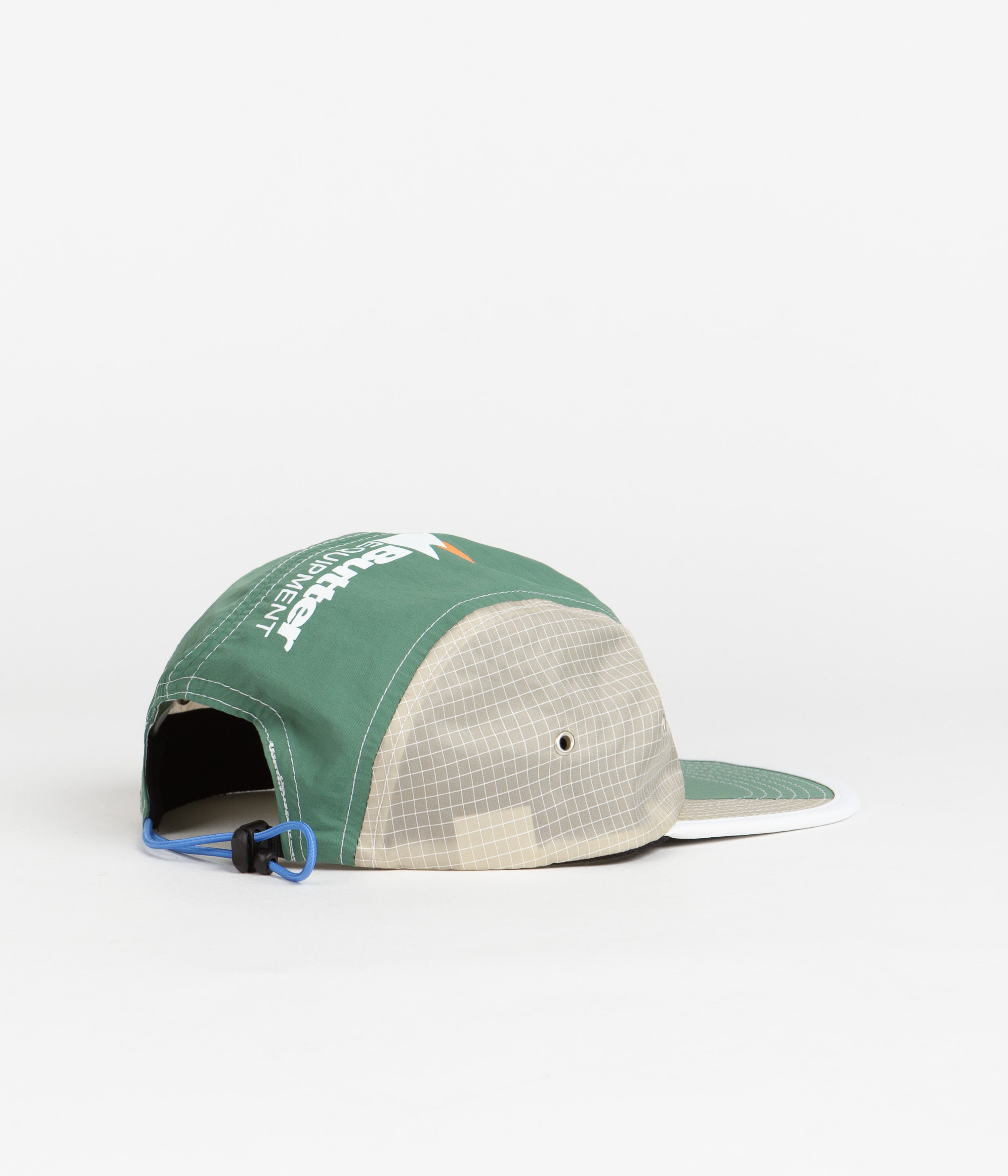 Butter Goods Equipment Ripstop 5 Panel Cap - Durable Forest Green Hat for Outdoor Activities, Hiking & Casual Wear