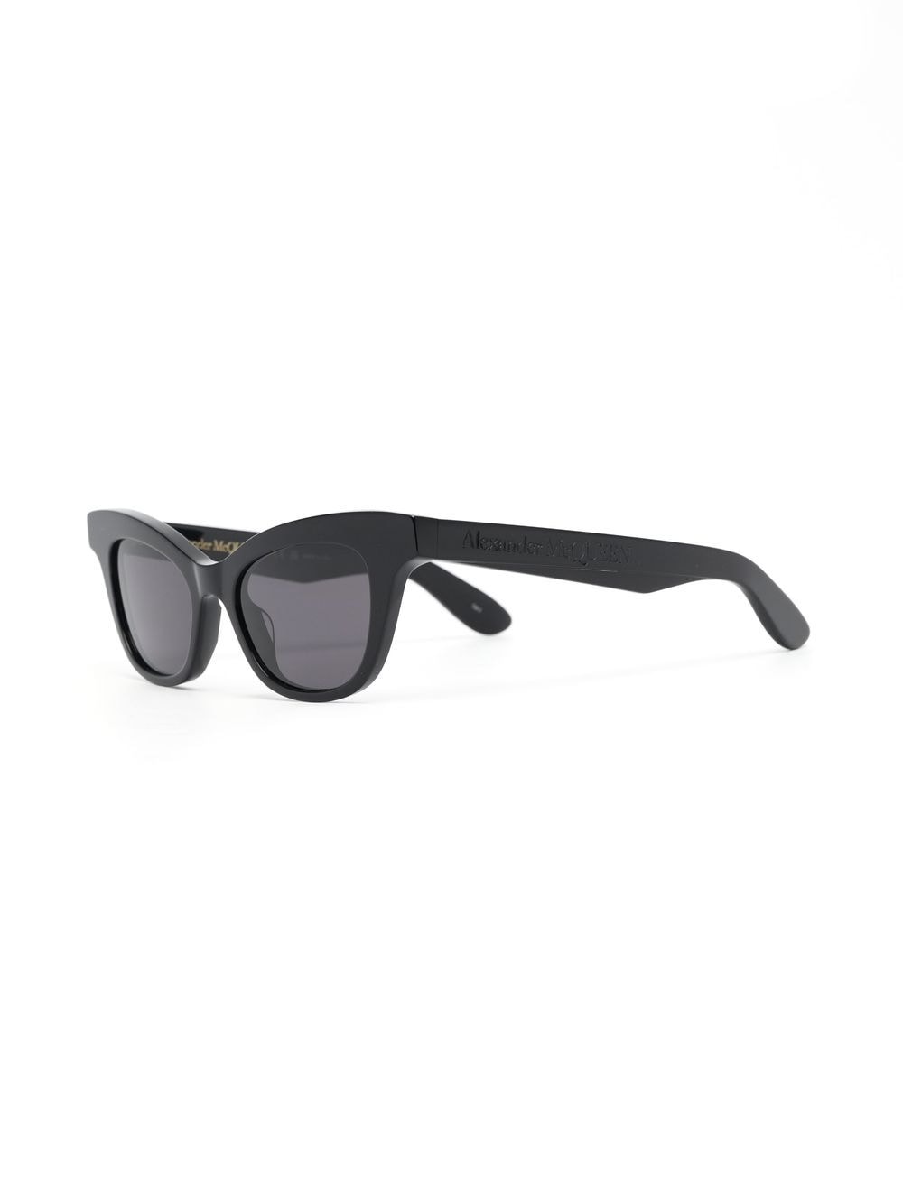 Alexander McQueen Black Sunglasses for Women & Men - Luxury Designer Shades for Fashion, Travel & Outdoor Activities