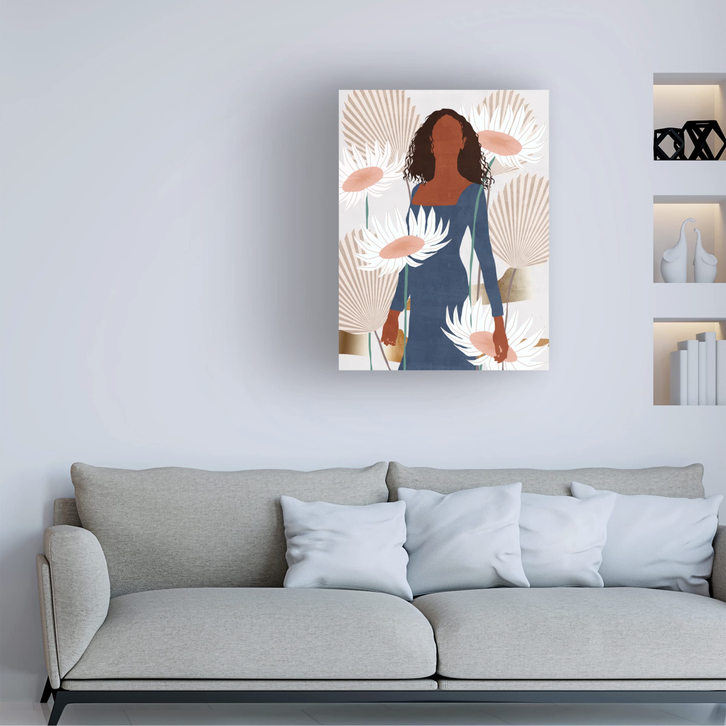 Sun Kissed Woman I Canvas Wall Art by Melissa Wang - Handmade Oil Painting Reproduction for Living Room, Bedroom & Office Decor