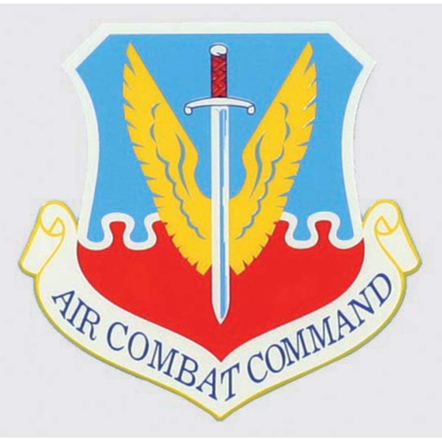 Premium Air Combat Command Decal Sticker - Military Veteran Owned Business - Perfect for Cars, Laptops & Helmets | Show Your Military Pride