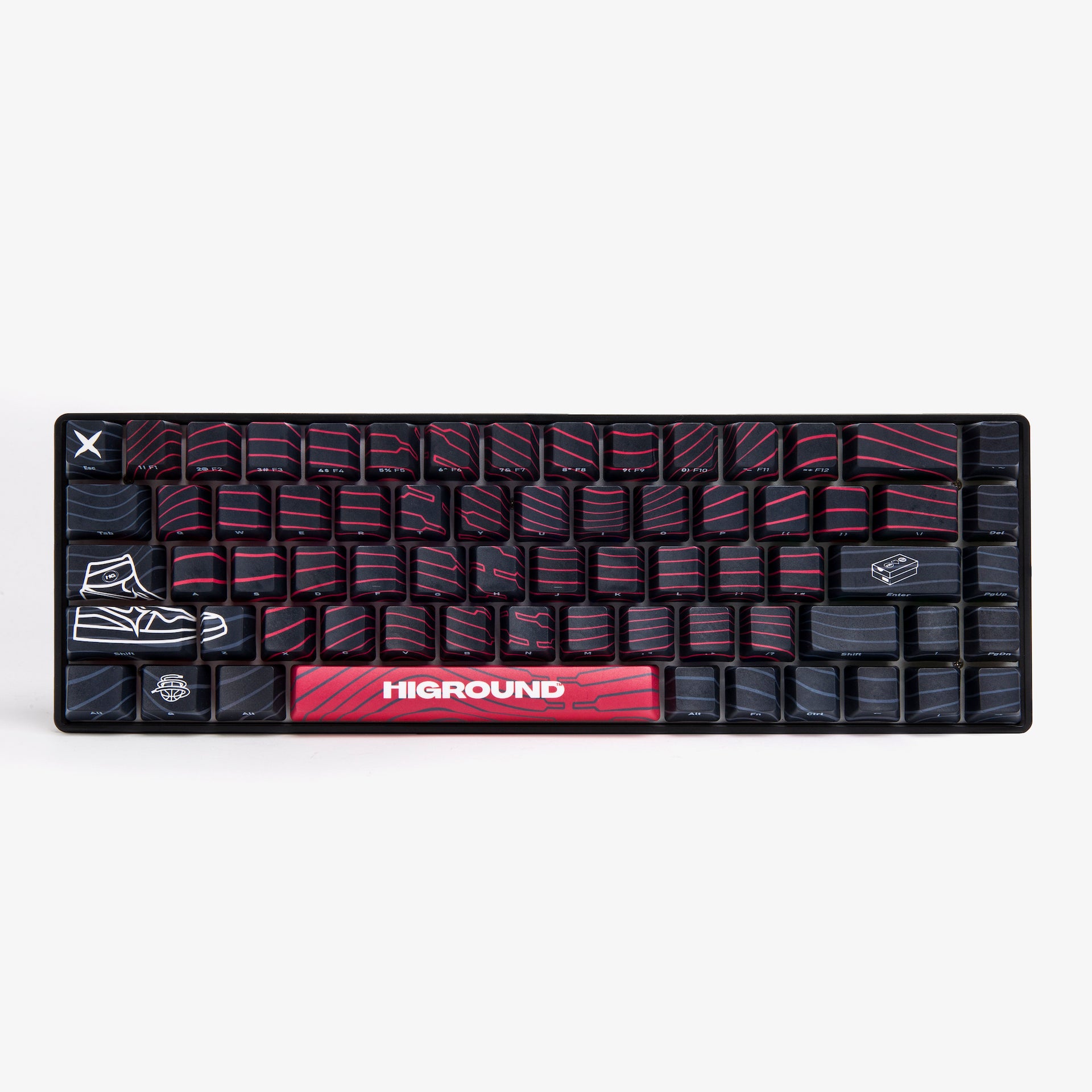 Custom IP Banned 1 Keycaps for Mechanical Keyboards - Gaming & Typing Accessories for PC & Mac - Perfect for Esports, Office & Streamers