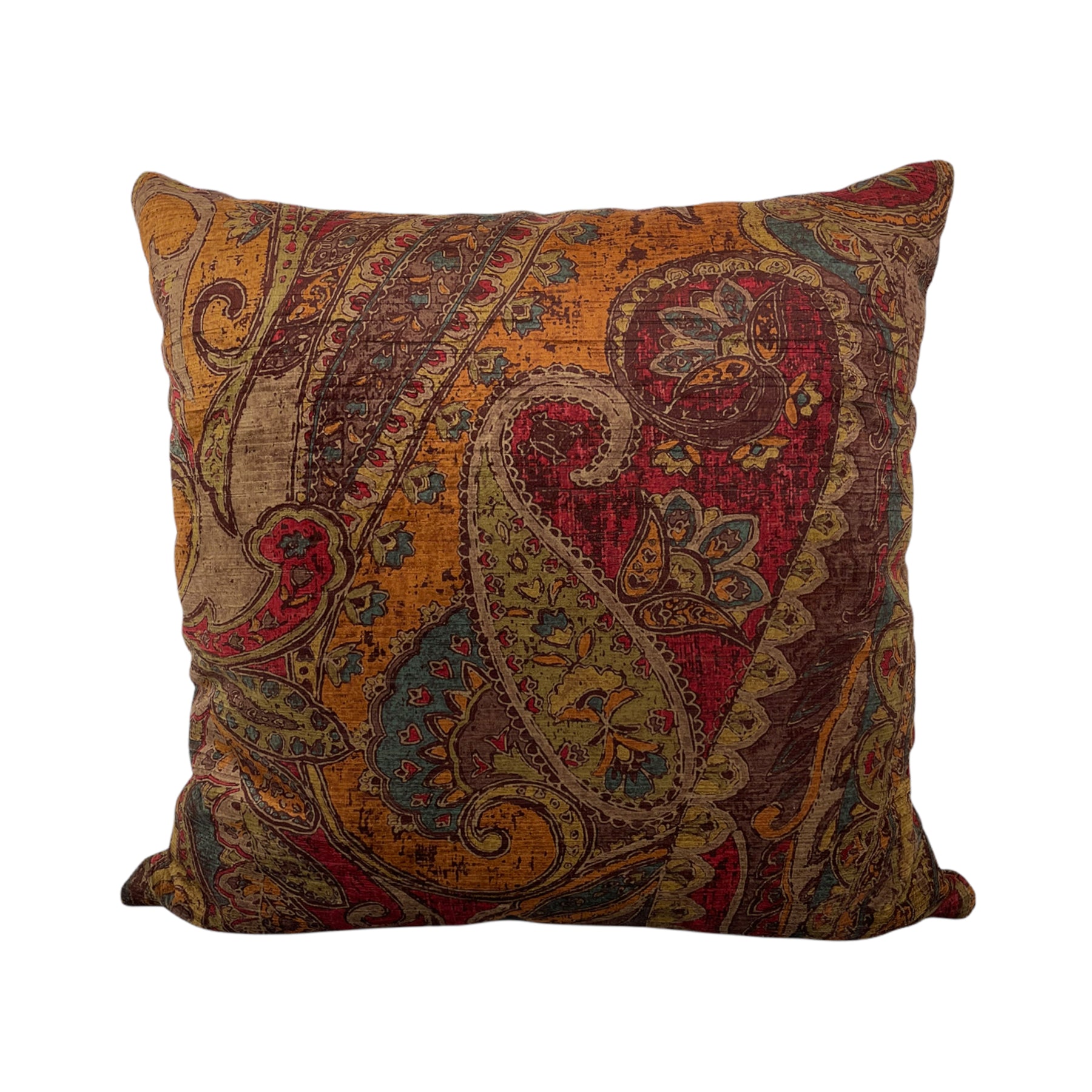 Aviaro Jewel Throw Pillow 20x20 Inches - Soft Decorative Cushion for Sofa, Bed, Living Room - Stylish Home Decor Accent Pillow for Modern Interiors