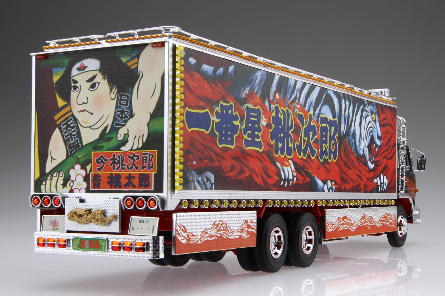 1:32 Scale Aoshima Truck Yarou Ichibanboshi Plastic Model Kit - Perfect for Collectors & Hobbyists, Great for Display & DIY Projects