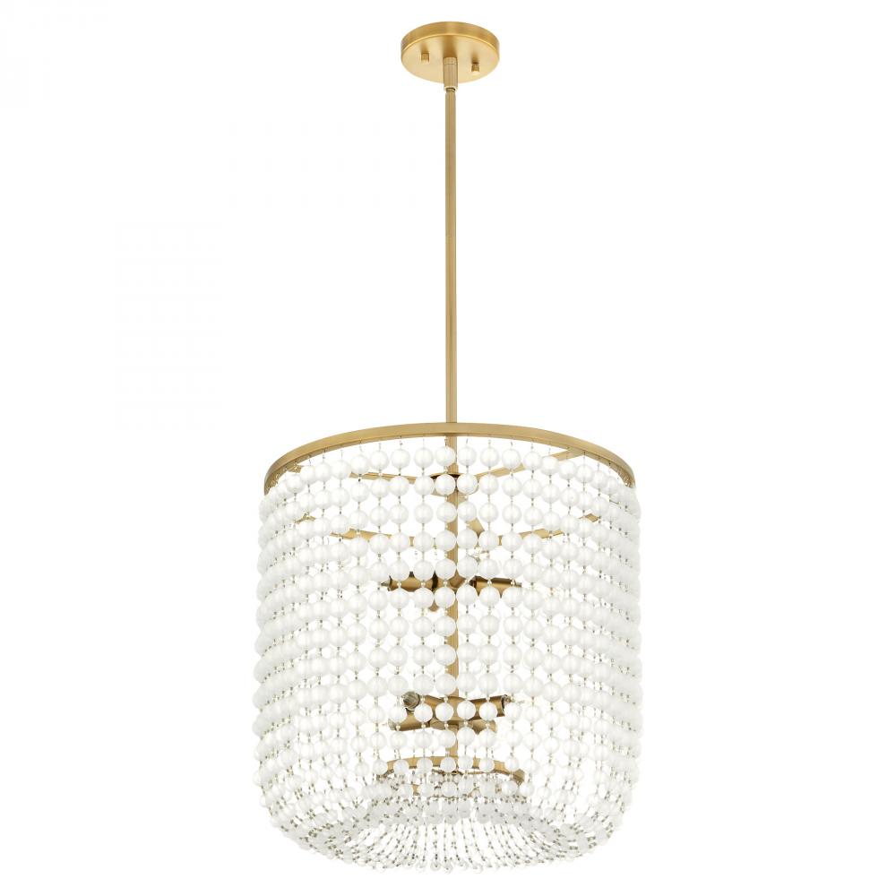 Cyan Design OPHELIA 11943 Aged Brass Pendant Light - Vintage Industrial Ceiling Fixture for Dining Room, Kitchen Island & Bedroom Lighting