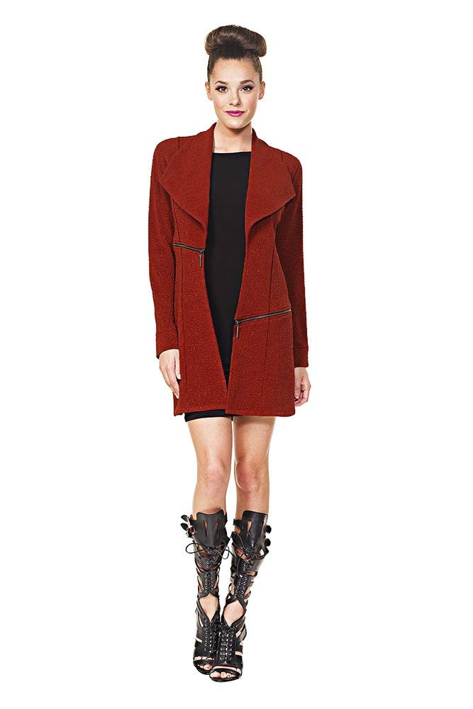 Women's Barcelona Long Jacket with Lining - Stylish Winter Coat for Cold Weather, Travel & Outdoor Activities