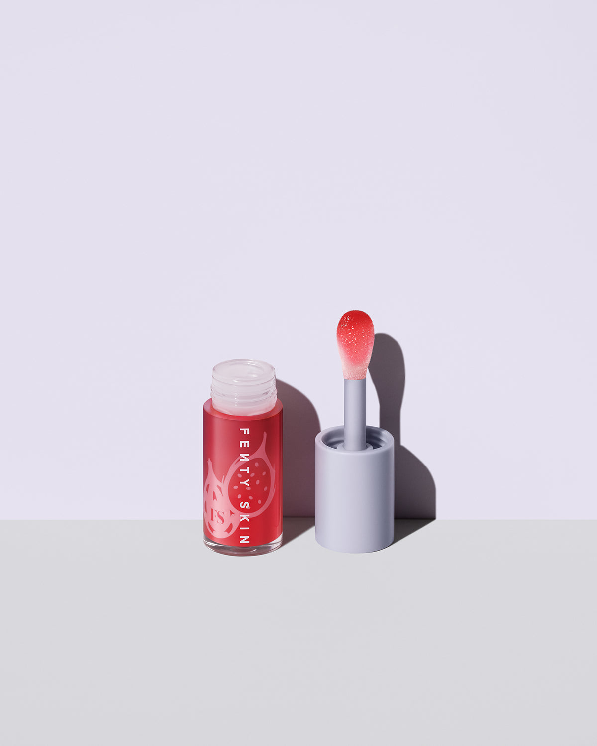 Fenty Treatz Hydrating & Strengthening Lip Oil - Dragon Fruit Flavor | Moisturizing Lip Care for Dry Lips | Perfect for Daily Use & Nighttime Lip Treatment