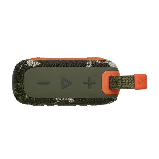 JBL GO 4 Portable Bluetooth Speaker with Camouflage Design - Perfect for Outdoor Adventures, Camping, and Travel