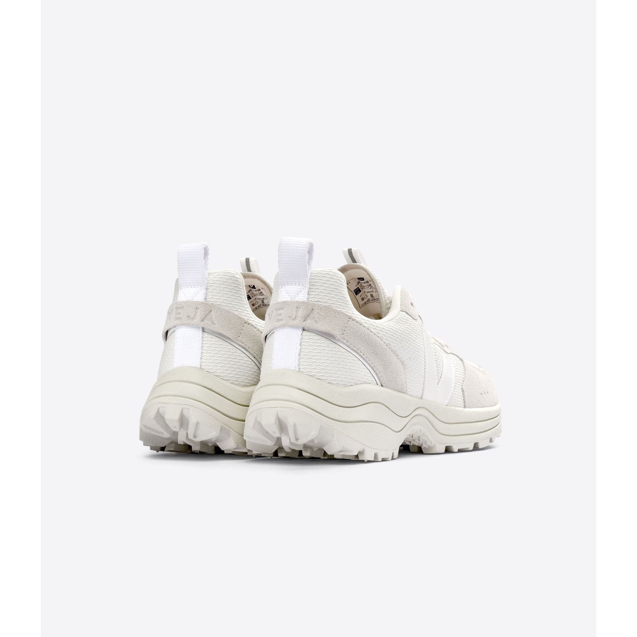 Veja Women's Venturi Hexamesh Sneakers - White Gravel Color | Eco-Friendly Vegan Running Shoes for Women | Perfect for Gym, Running & Casual Wear